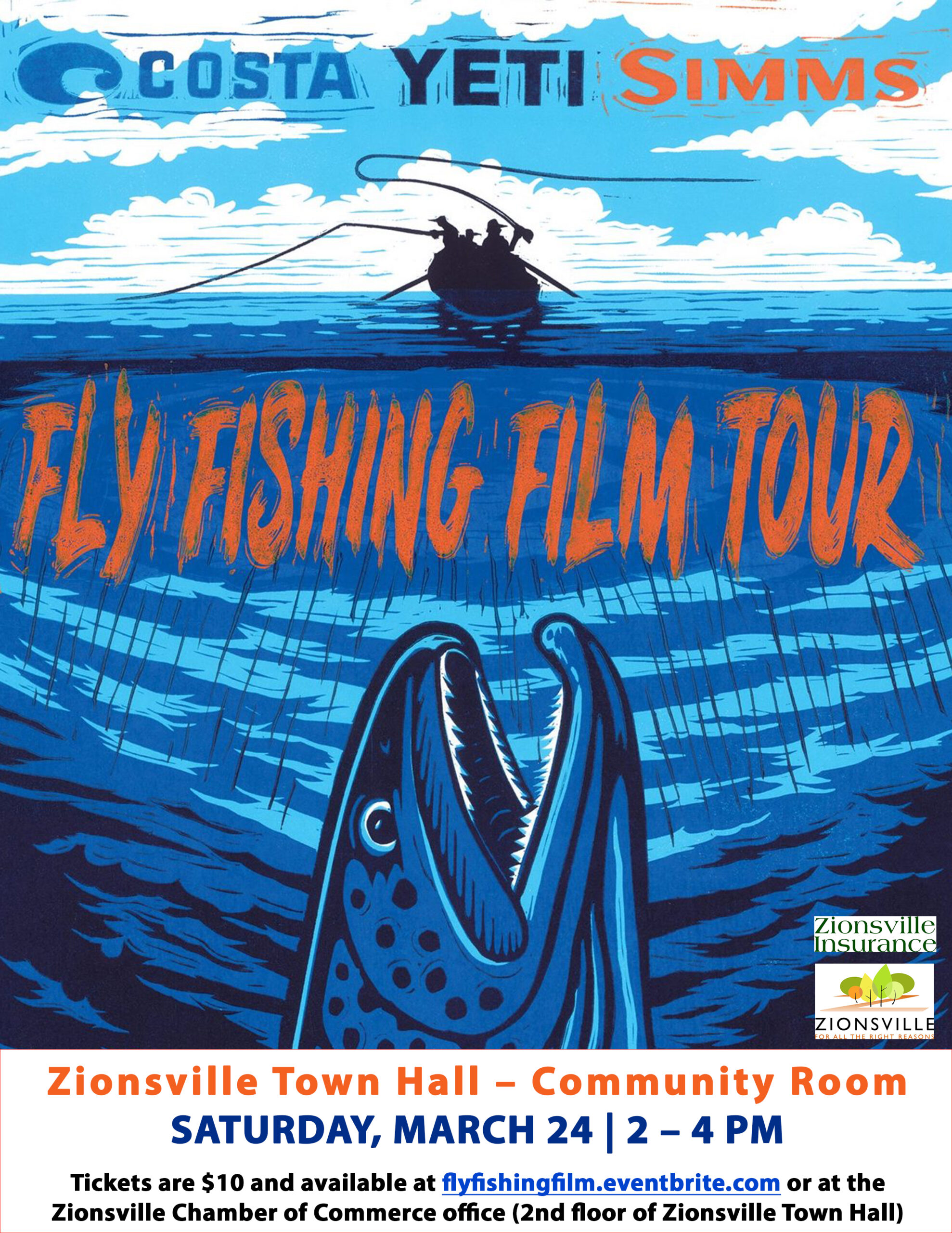 The Town of Zionsville presents the Fly Fishing Film Tour - Project Healing  Waters Fly Fishing