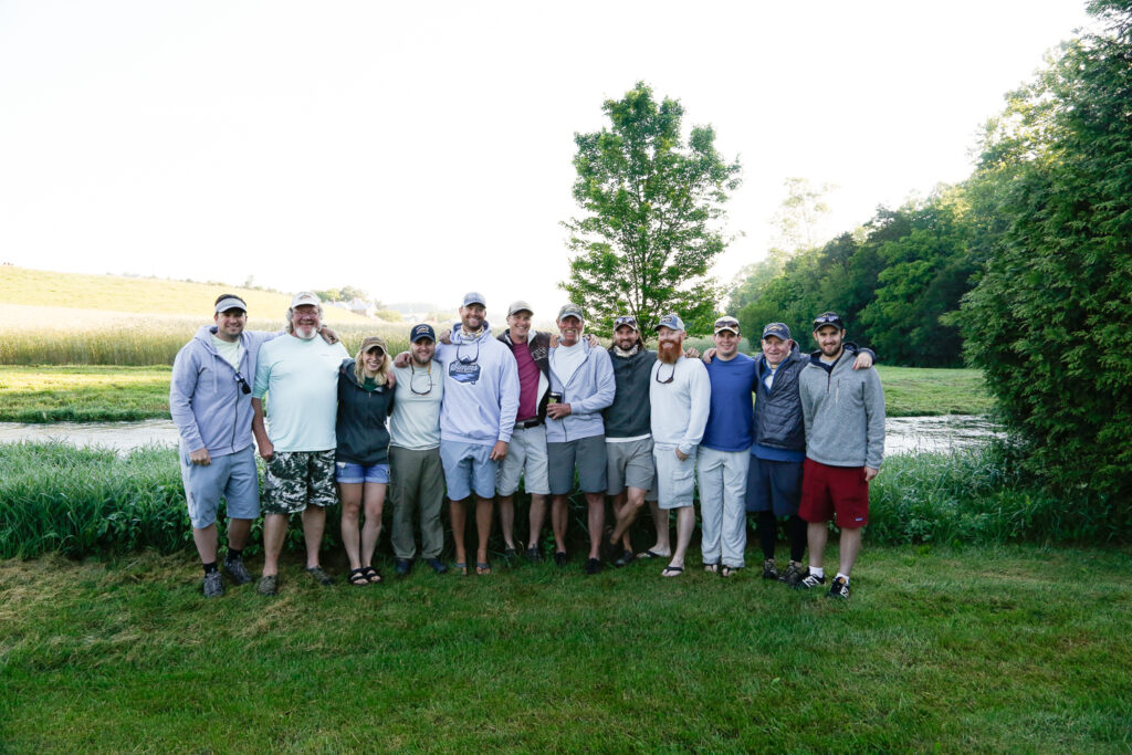 The Mossy Creek Fly Fishing Crew. They have generously donated their time and talents for the past 10 years