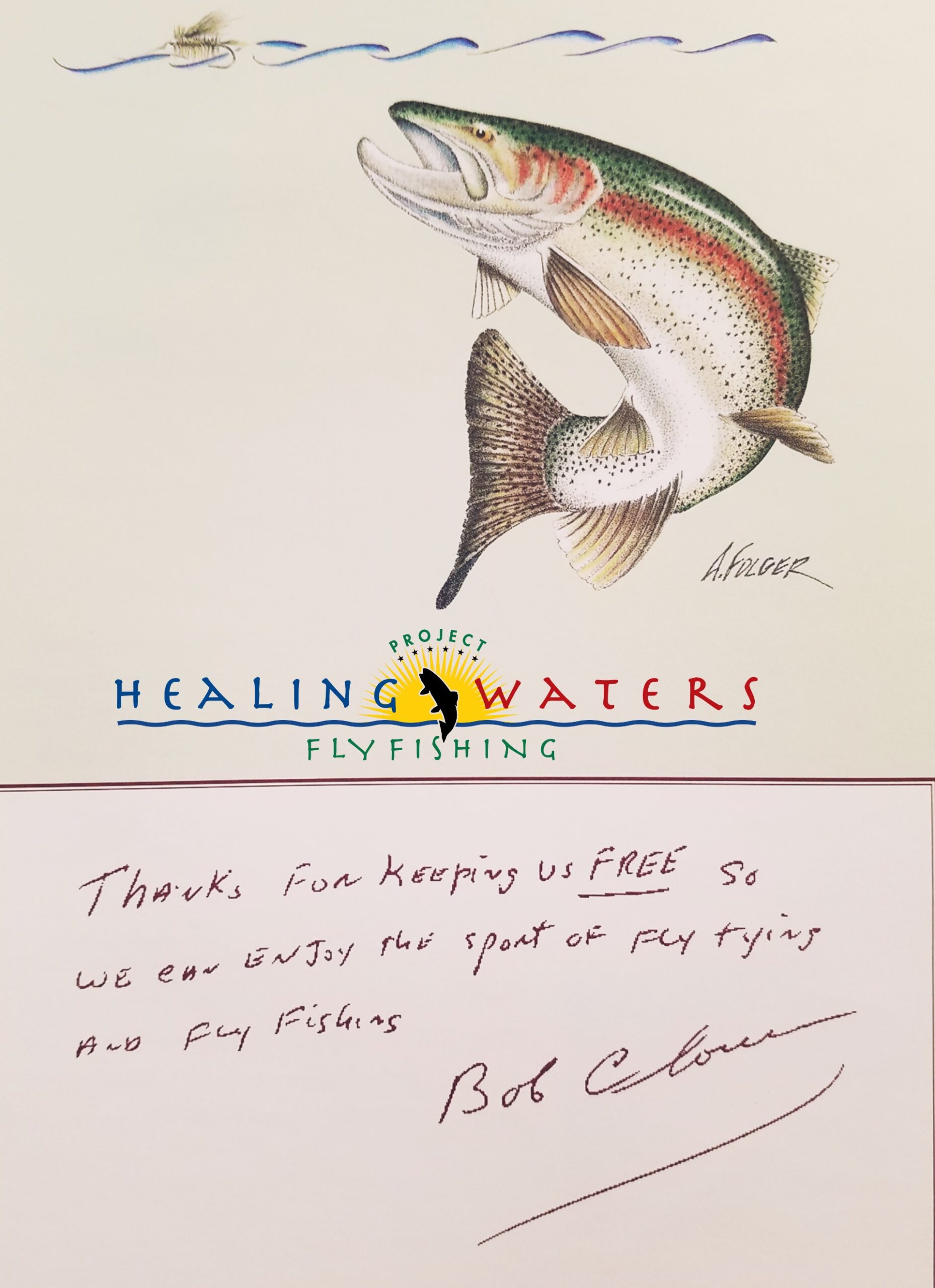 PHWFF Space Coast Hosts Legend Bob Clouser - Project Healing Waters :  Project Healing Waters