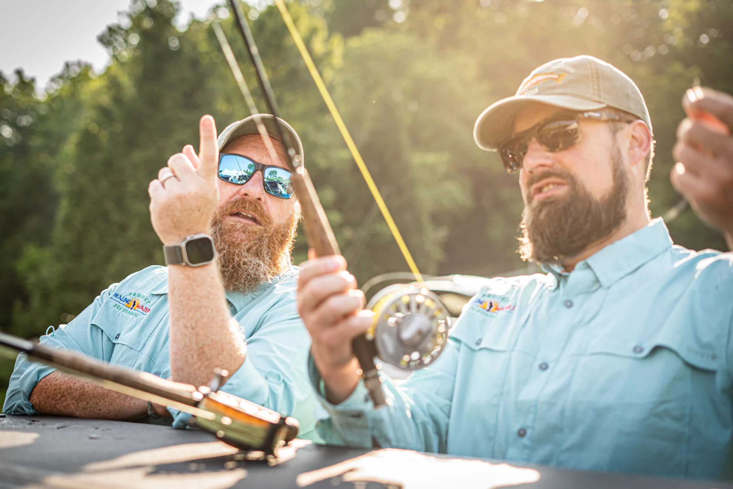 Fly-fishing programs catch on as therapy for troops and veterans